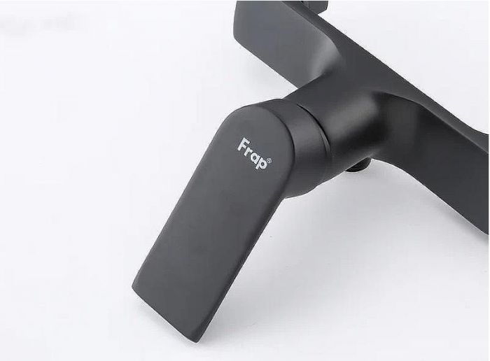 Гигиенический душ со смесителем Frap H71-6 F2071-6 Черный матовый