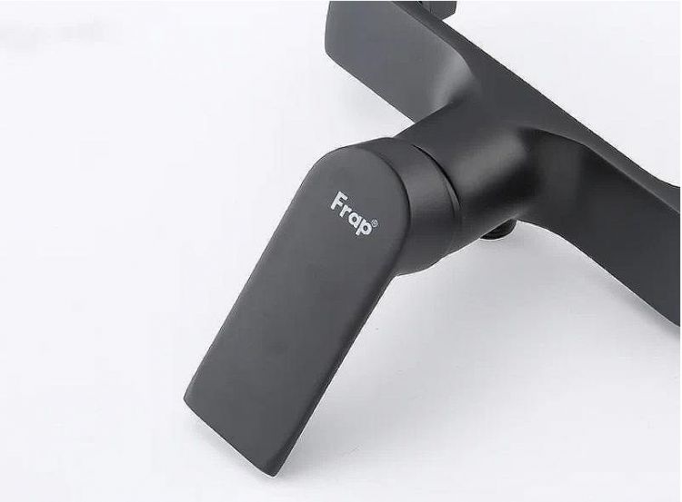 Гигиенический душ со смесителем Frap H71-6 F2071-6 Черный матовый