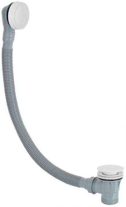 Слив-перелив Remer 96PCCBO click-clack цвет Белый матовый