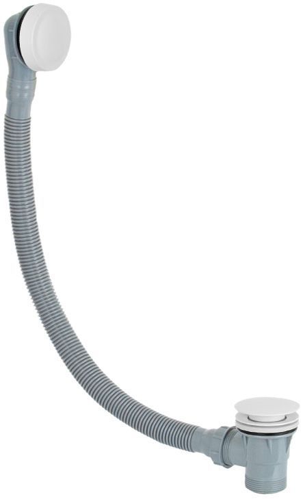 Слив-перелив Remer 96PCCBO click-clack цвет Белый матовый