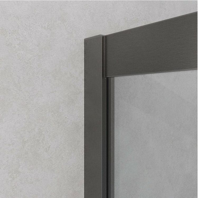 Душевой уголок Cezares Relax-304 100x100 RELAX-304-A-2-100-C-GM профиль Оружейная сталь стекло прозрачное