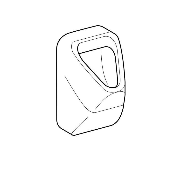 Писсуар Geberit Alivio с сетчатым фильтром, скрытый подвод [238000000]