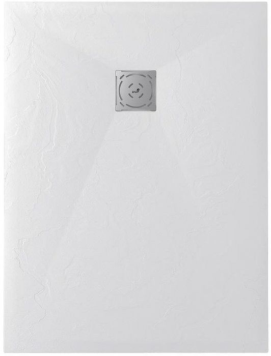 Душевой поддон из искусственного камня RGW STT ST-0118W 80x110x2,5 Белый