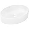 Hansgrohe Xuniva D Раковина-чаша 55х40см., без отв., накладная, без перелива, цвет: белый