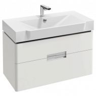 Тумба для ванной Reve 80 см подвесная, цвет белый бриллиант [EB1135-G1C]