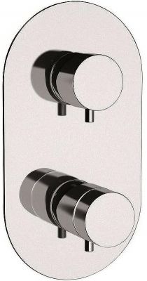 Смеситель для душа Remer Minimal Thermo NT92 с термостатом Хром