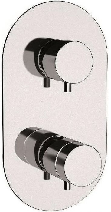 Смеситель для душа Remer Minimal Thermo NT92 с термостатом Хром