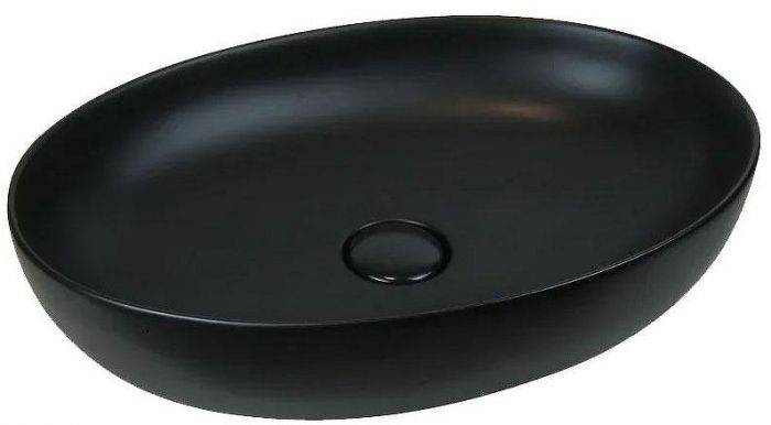 Раковина-чаша AeT Elite Oval 55 L616T0R0V0105 Черная матовая