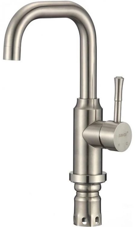 Смеситель для кухни Savol S-SUS31003 цвет Сатин Смеситель для кухни Savol S-SUS31003 цвет Сатин