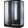 Душевая кабина Orans SR-89102LS черная, с баней