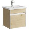Тумба под раковину Aqwella Urban 50 URB0105DD подвесная Дуб Давос