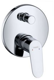 Hansgrohe Focus Смеситель для ванны, однорычажный, встраиваемый, внешняя часть, цвет: хром