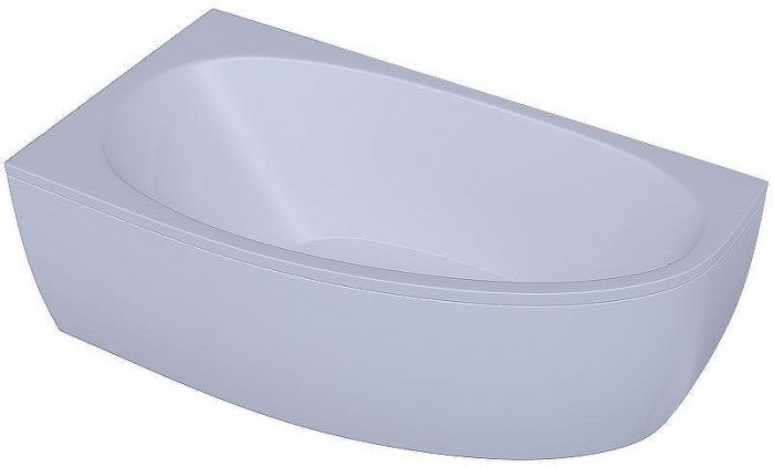 Акриловая ванна Aquatek Eco-friendly Дива 150х90 L DIV150-0000001 без панелей, каркаса и слив-перелива