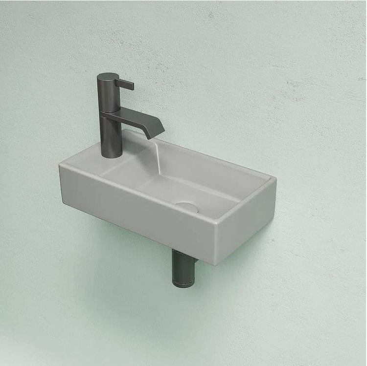 Раковина Ceramicanova Element 41 R CN6051RMH Антрацит матовый