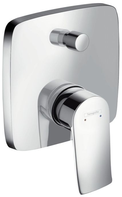Hansgrohe Metris Смеситель однорычажный для ванны, СМ, внешняя часть, цвет: хром