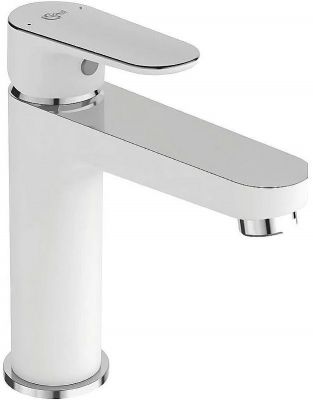 Смеситель для раковины Ideal Standard Tyria BC159HO Белый матовый Хром