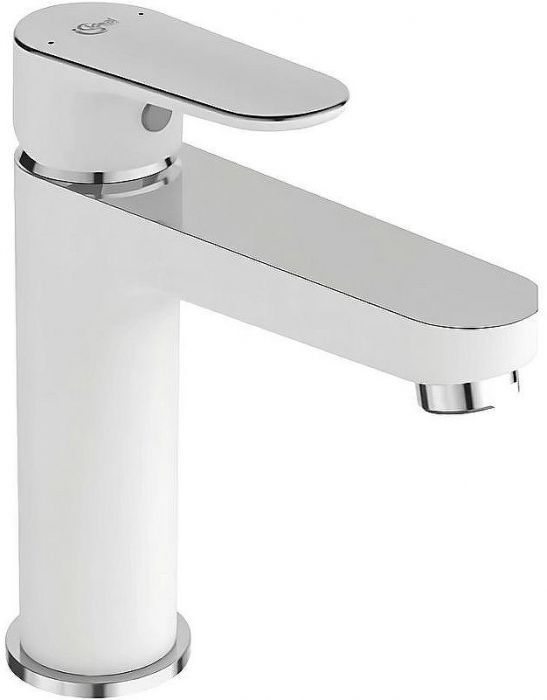 Смеситель для раковины Ideal Standard Tyria BC159HO Белый матовый Хром