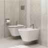 Биде Kerama Marazzi Plaza Modern PLM.bidet.02 подвесное Белое глянцевое