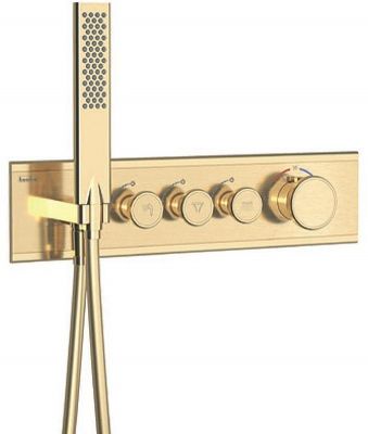Смеситель для душа Teska Shine SH3007 с термостатом Золото