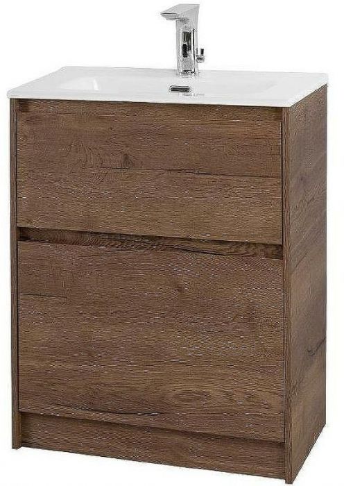 Тумба под раковину BelBagno Kraft 39 50 KRAFT39-500/390-2C-PIA-RT Rovere Tabacco