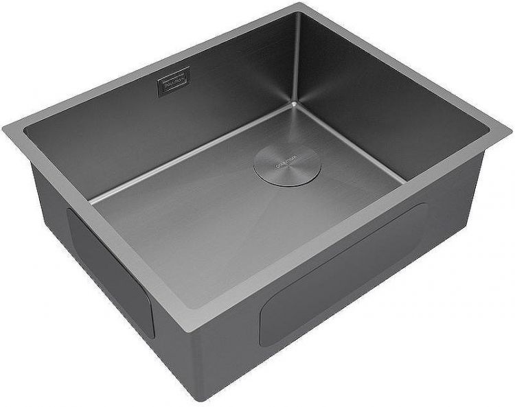 Кухонная мойка Paulmark Next-Skew 54 Uni PM885444-MG Матовый серый