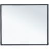 Зеркало Allen Brau Liberty 100 1.330016.BB с подсветкой Черный браш с сенсорным выключателем