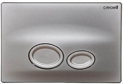 Клавиша смыва Creavit Drop GP2003.00 Хром матовая