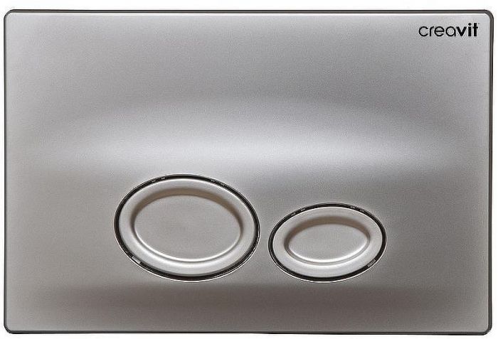 Клавиша смыва Creavit Drop GP2003.00 Хром матовая