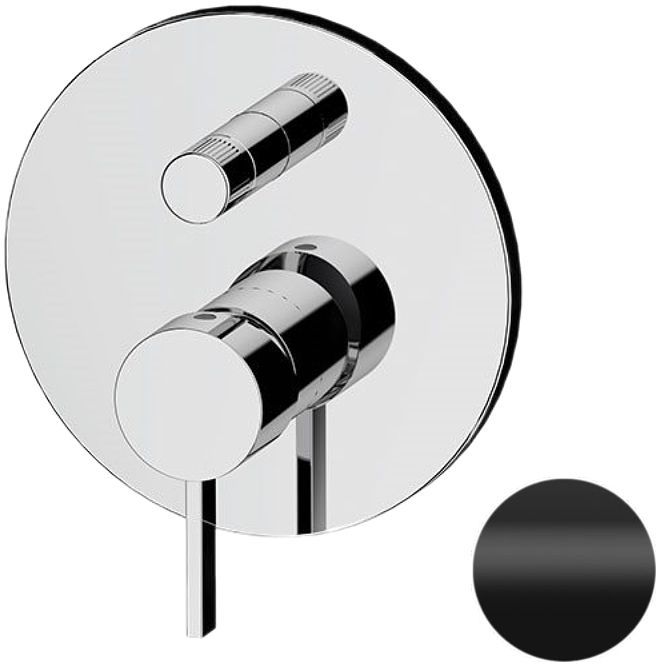 Смеситель для душа Remer Metrica MC09HNO цвет Черный матовый