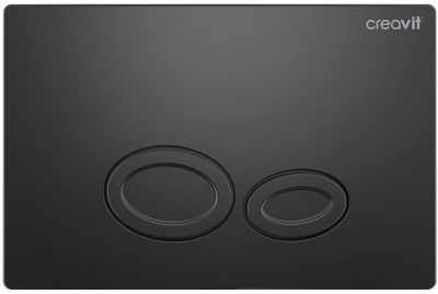 Клавиша смыва Creavit Drop GP2002.04 Антрацит