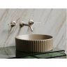 Умывальник CERAMICANOVA Element чаша накладная круглая (цвет Капучино Матовый) CN6057MC