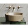 Умывальник CERAMICANOVA Element чаша накладная круглая (цвет Капучино Матовый) CN6057MC