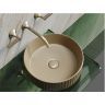 Умывальник CERAMICANOVA Element чаша накладная круглая (цвет Капучино Матовый) CN6057MC