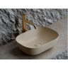 Умывальник CERAMICANOVA Element чаша накладная прямоугольная (цвет Капучино Матовый) CN6009MC