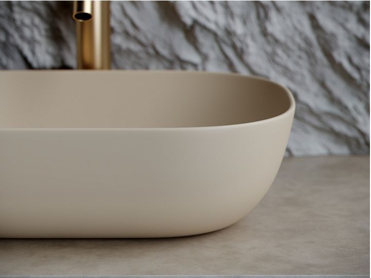 Умывальник CERAMICANOVA Element чаша накладная прямоугольная (цвет Капучино Матовый) CN6009MC Умывальник CERAMICANOVA Element чаша накладная прямоугольная (цвет Капучино Матовый) CN6009MC