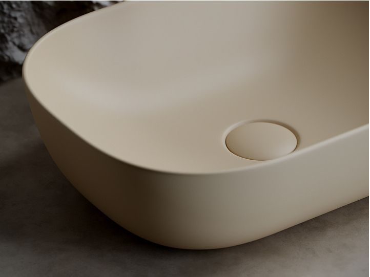 Умывальник CERAMICANOVA Element чаша накладная прямоугольная (цвет Капучино Матовый) CN6009MC Умывальник CERAMICANOVA Element чаша накладная прямоугольная (цвет Капучино Матовый) CN6009MC