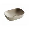 Умывальник CERAMICANOVA Element чаша накладная прямоугольная (цвет Капучино Матовый) CN6009MC