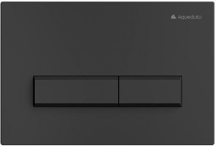Клавиша смыва Aqueduto Retangulo RET0140 Черная матовая Клавиша смыва Aqueduto Retangulo RET0140 Черная матовая