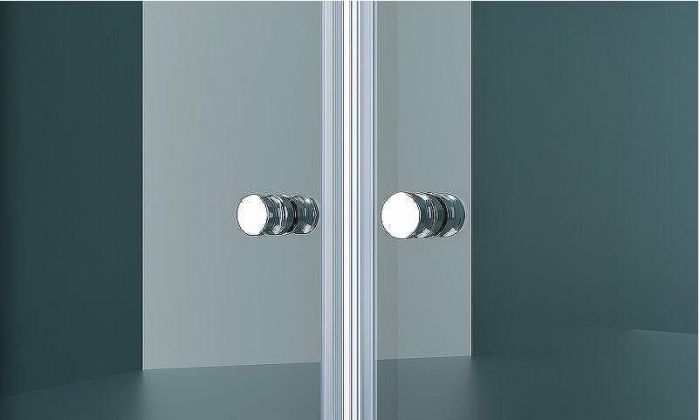 Душевая дверь BelBagno Etna 160 ETNA-B-2-160-C-Cr профиль Хром стекло прозрачное