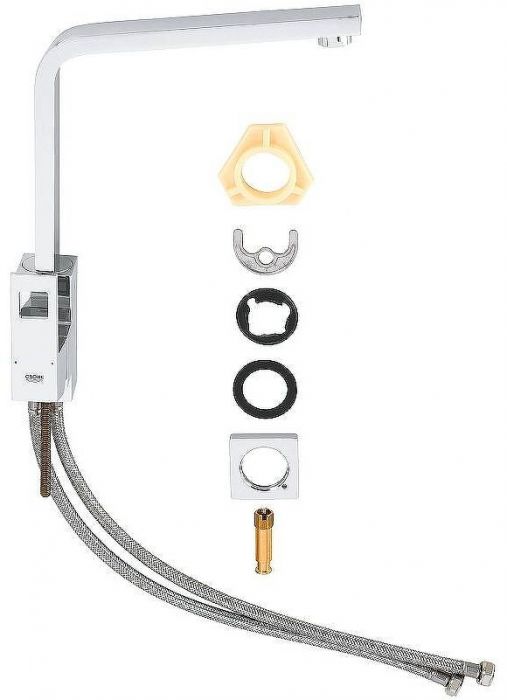 Смеситель для кухни Grohe Eurocube 31255000 Хром