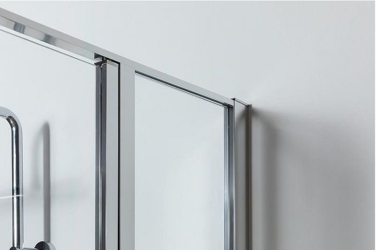 Душевая дверь Allen Brau Priority 140 3.31034.00 профиль Хром стекло прозрачное