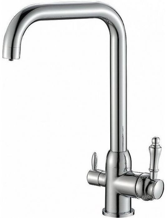 Смеситель для кухни ZorG Steel Hammer SH725CR Хром