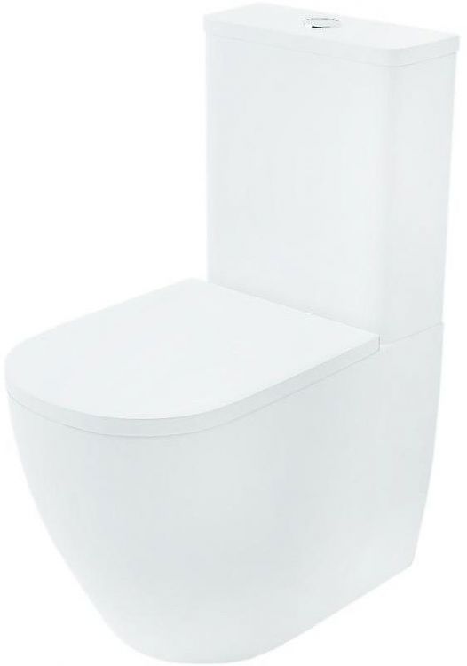 Унитаз компакт Azario Renda AZ-8693 с бачком и сиденьем Микролифт Унитаз компакт Azario Renda AZ-8693 с бачком и сиденьем Микролифт