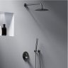 Душевая система Damixa Scandinavian Pure 936520300 Черная матовая Душевая система Damixa Scandinavian Pure 936520300 Черная матовая