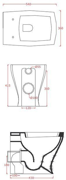 Чаша унитаза ARTCERAM Jazz JZV002 05 00 bi matt