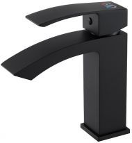 Смеситель для раковины Gid Victoria L120BMK цвет Черный матовый