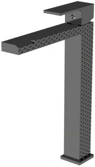 Смеситель для раковины Knotlor Stable KN-24/GMP цвет Вороненая сталь