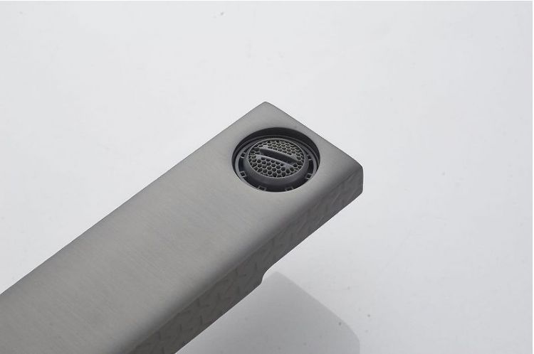 Смеситель для раковины Knotlor Stable KN-24/GMP цвет Вороненая сталь Смеситель для раковины Knotlor Stable KN-24/GMP цвет Вороненая сталь