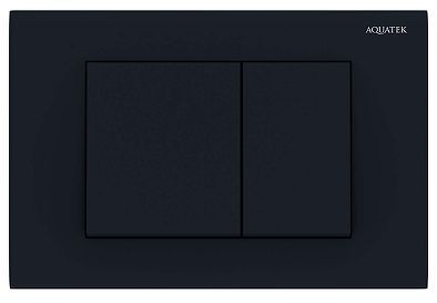 Клавиша смыва Aquatek PNS-0000005 цвет Черный матовый