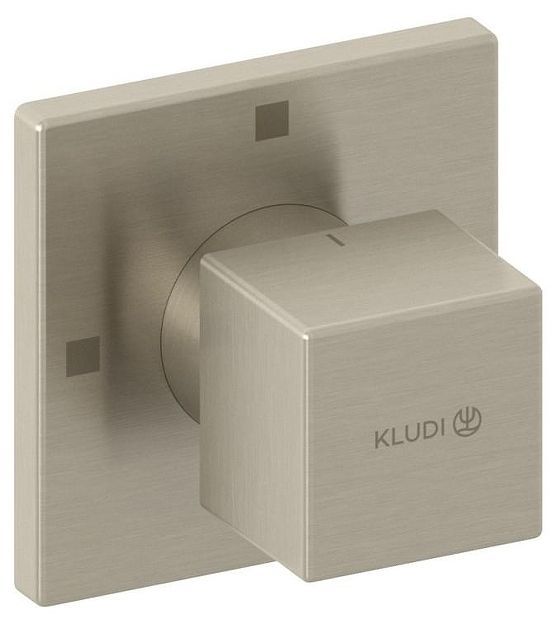 Переключатель потоков Kludi Decus 54846N575 цвет Никель брашированный
